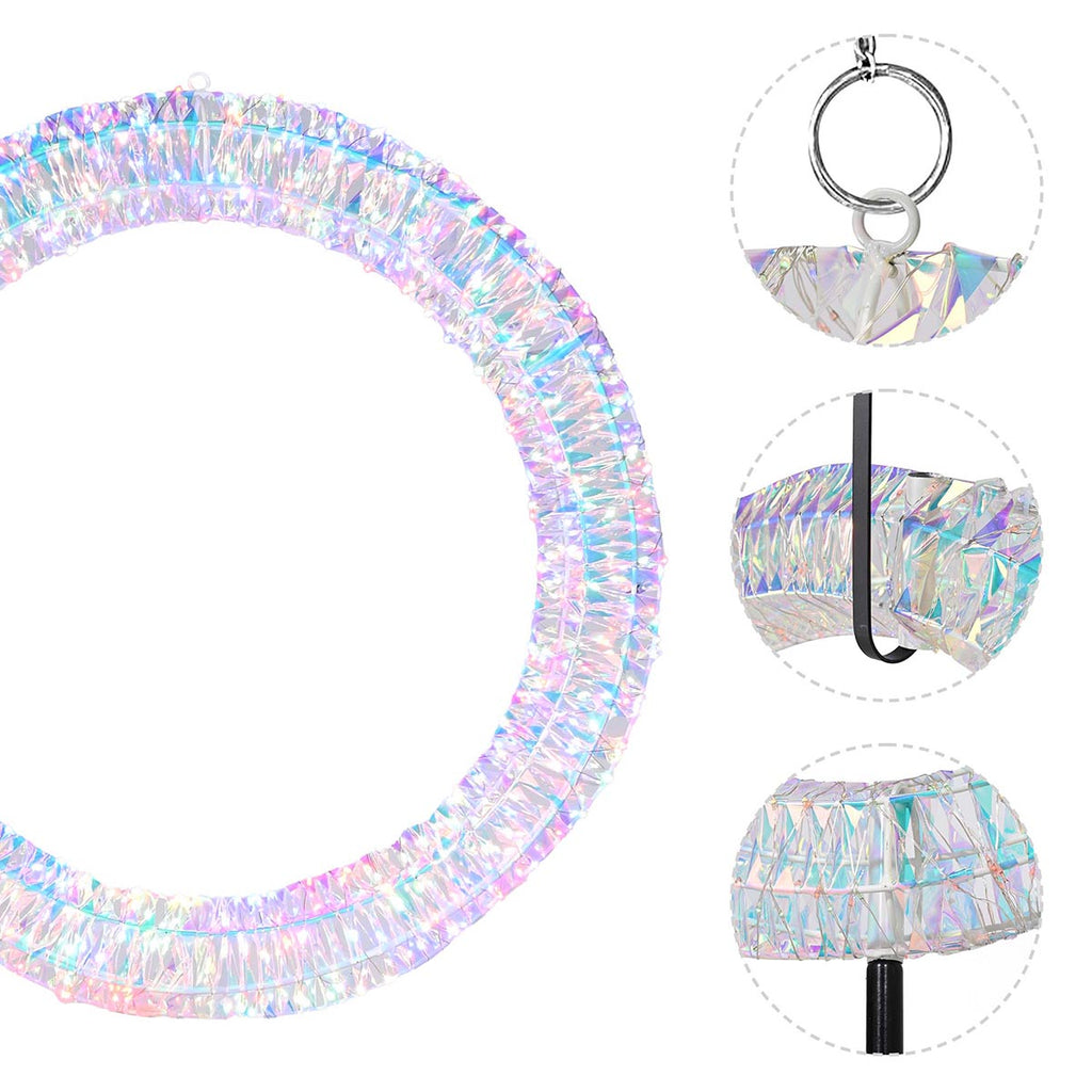 Yescom 3-Set Outdoor Prelit Christmas Wreaths Frontgate Windows