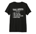 Hockey Goalie Grandma Definition T-Shirt - Minimalist Print for Adults