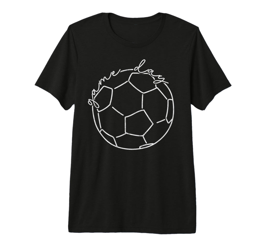 Game Day Soccer Player Fan Footbal Goalie T-Shirt - Trendy Graphic Unisex