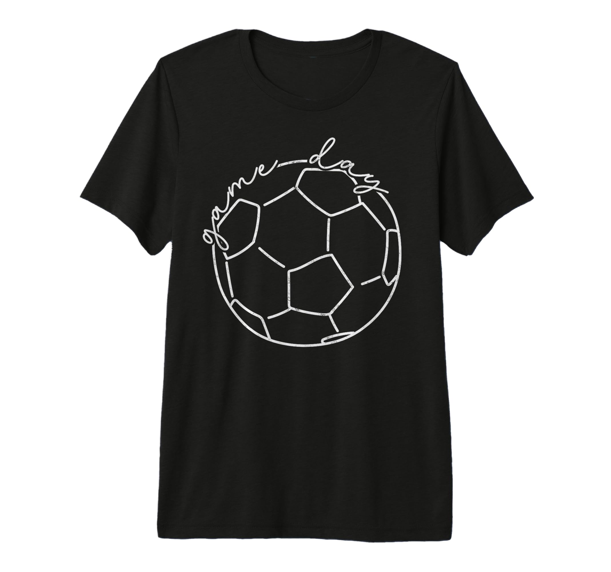 Game Day Soccer Player Fan Footbal Goalie T-Shirt - Trendy Graphic Unisex