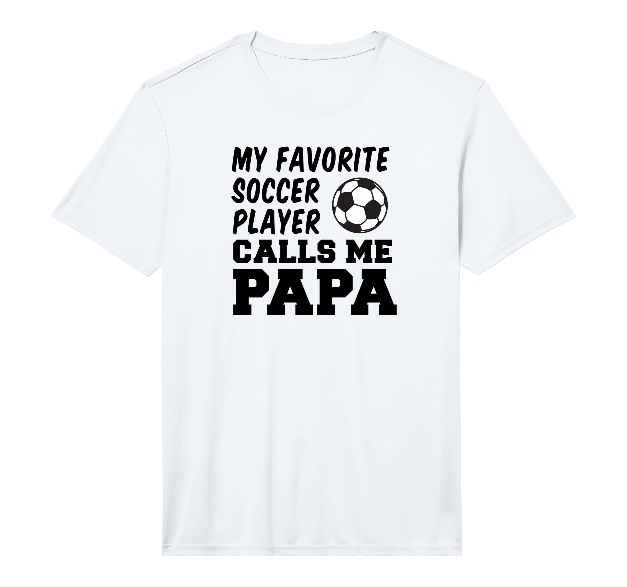 Mens My Favorite Soccer Player Calls Me T-Shirt - Graphic Print Unisex