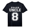 Number 8 Custom Proud Soccer Futbol T-Shirt - Streetwear Style Unisex