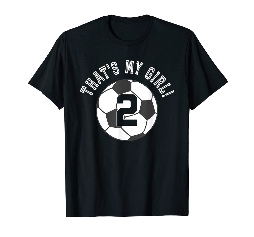 Thats My 2 Soccer Ball Player Coach Mom T-Shirt - Custom Art Print Unisex