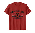 Sacred Heart Cardinals High School Gear T-Shirt - Unique Graphic Unisex