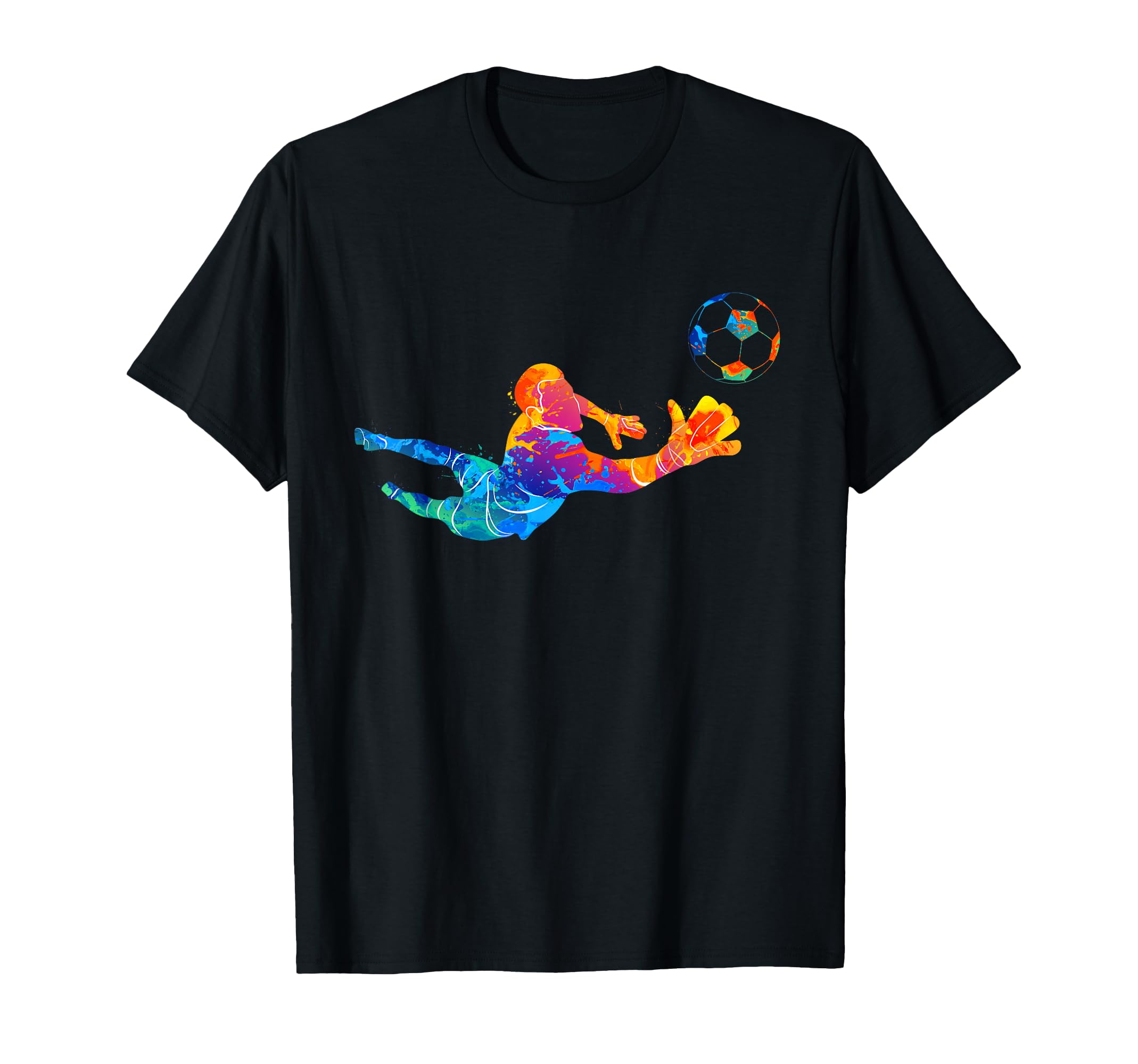 Born To Fly Goalie Soccer Funny T-Shirt - Streetwear Style Men Women