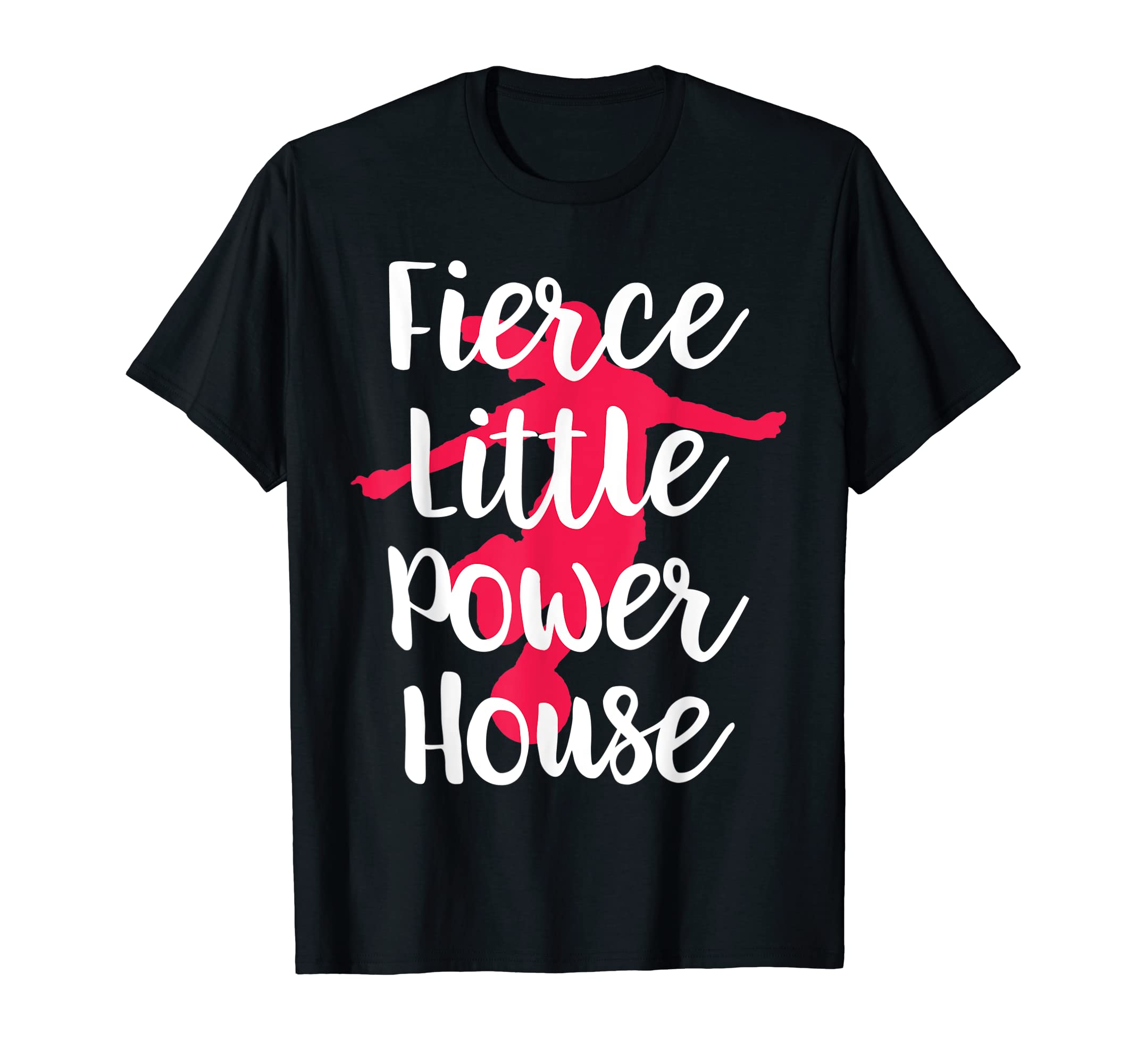 Fierce Little Power House Soccer T-Shirt - Custom Art Print for Adults