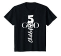 Jesus Christ 5 Years Child God Soccer T-Shirt - Trendy Graphic Men Women