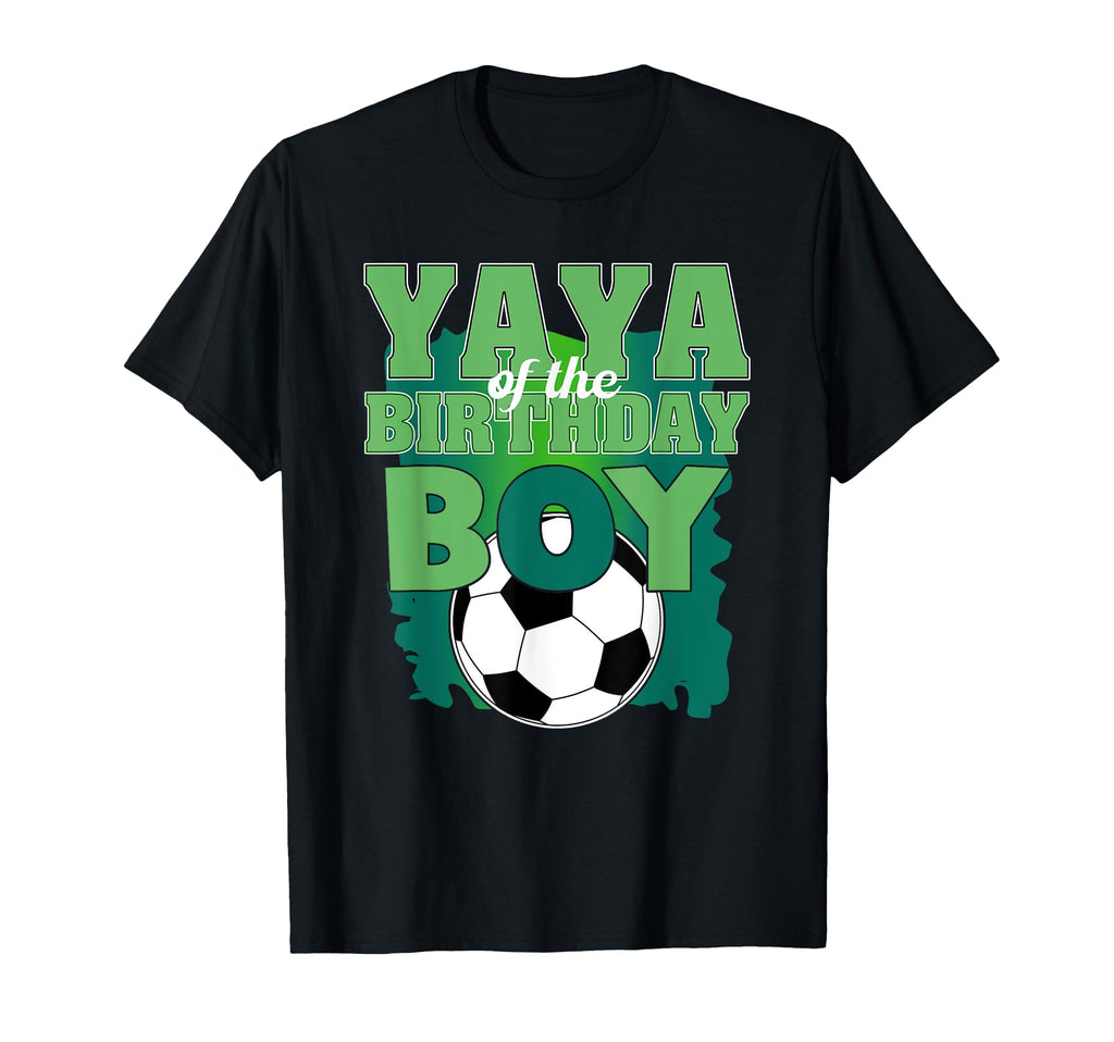 Yaya Birthday Soccer Group Family T-Shirt - Graphic Print for Adults