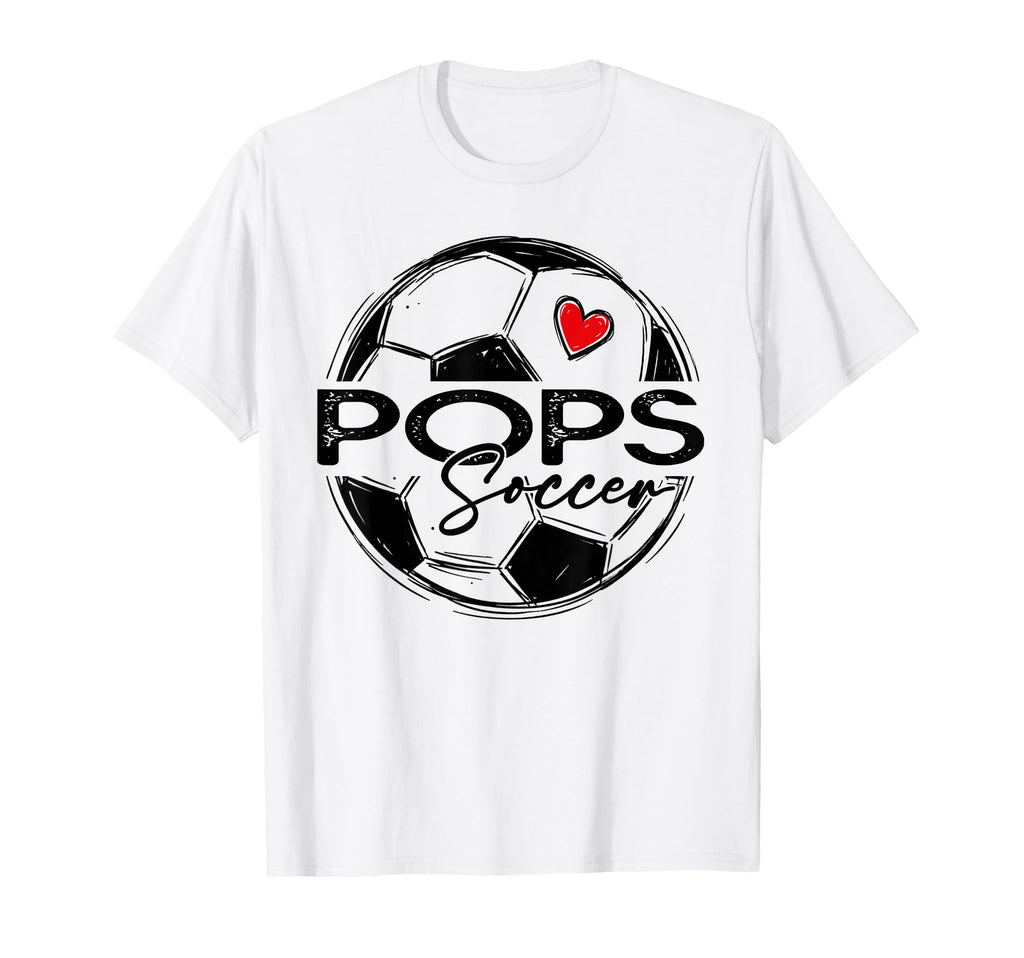 Soccer Pops Soccer Player Family Matching T-Shirt - Graphic Print Men Women