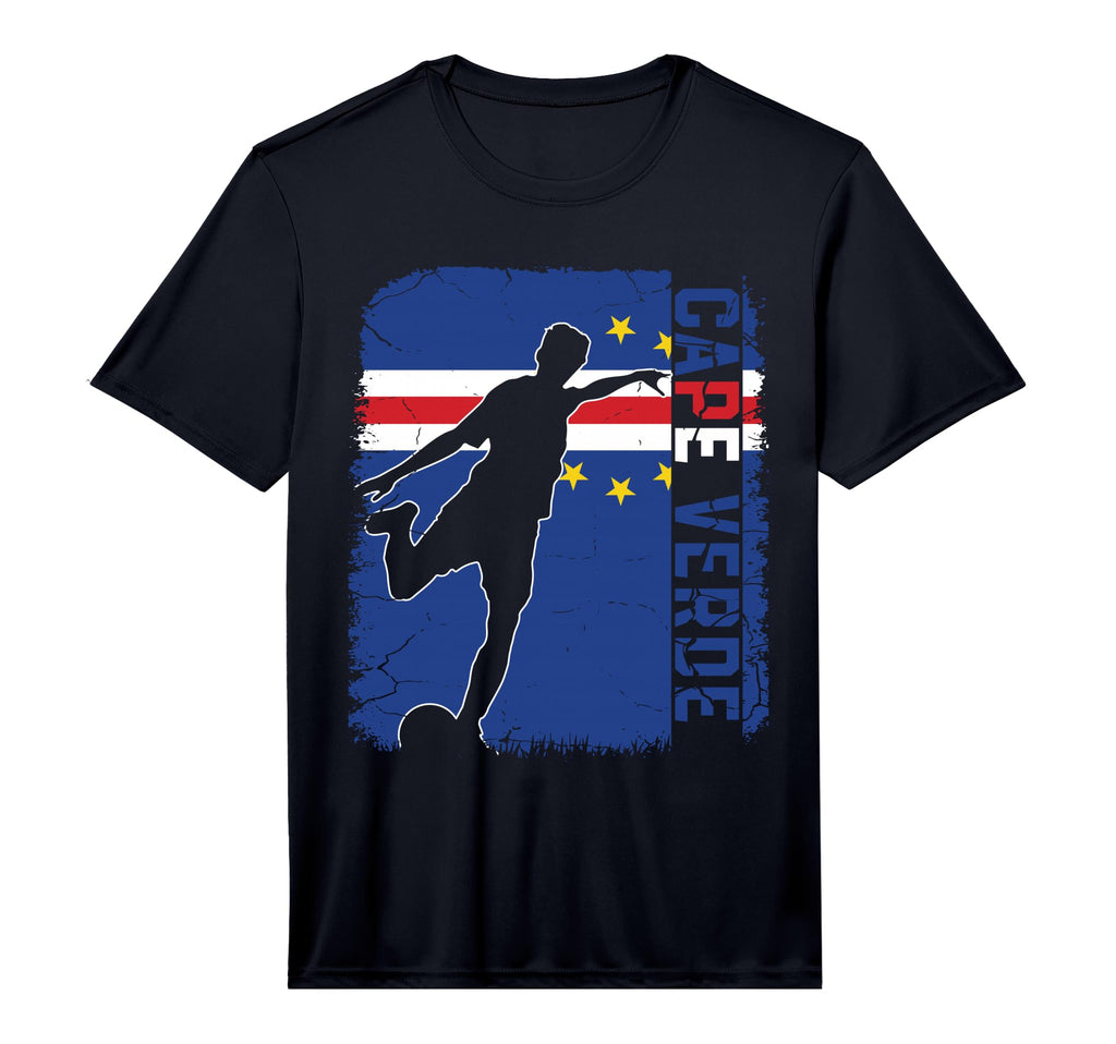 Cape Verde Soccer Team Cape Verde Flag T-Shirt - Streetwear Style Unisex