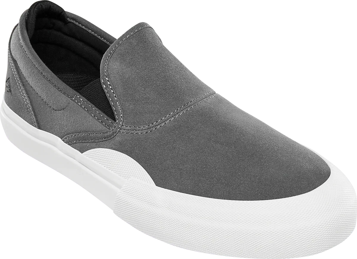 Emerica Shoes Wino G6 Slip-On - Gray/Black/White