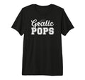 Mens Soccer Goalie Pops Soccer Goalkeeper T-Shirt - Unique Graphic Unisex