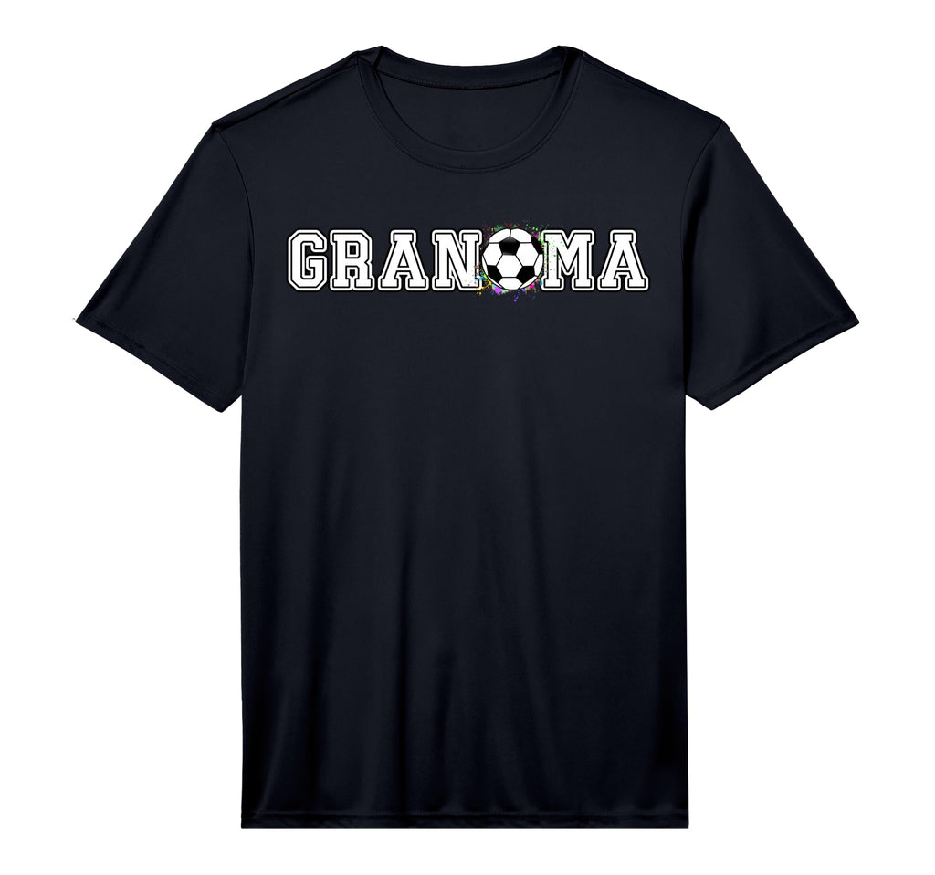 Mens Soccer Grandma 1St Birthday T-Shirt - Fun Novelty Design Unisex
