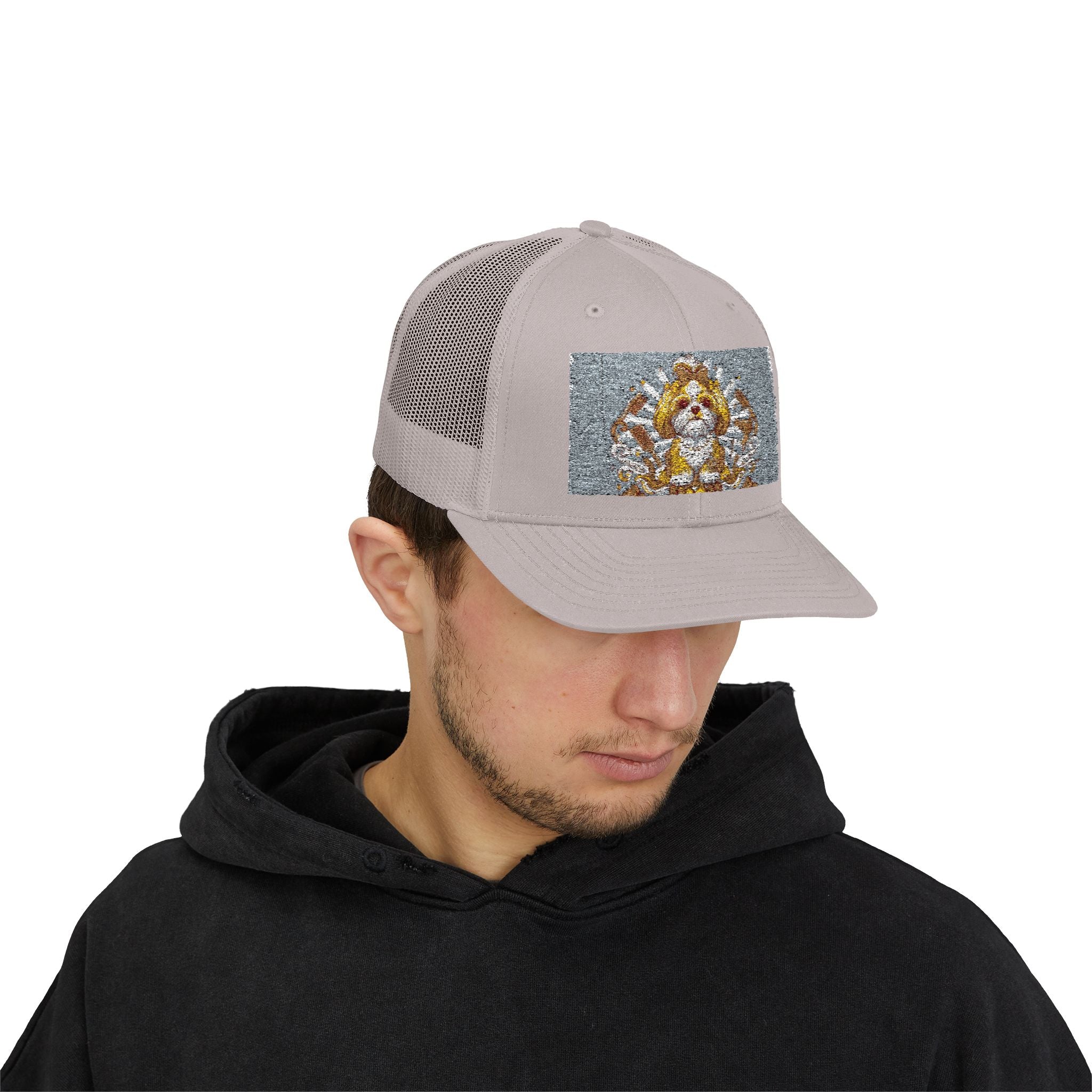 Trucker Cap —  Funny Dog Patch Snapback