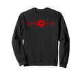 Soccer Art Soccer Lover Goalie Sweatshirt - Minimalist Print Men Women