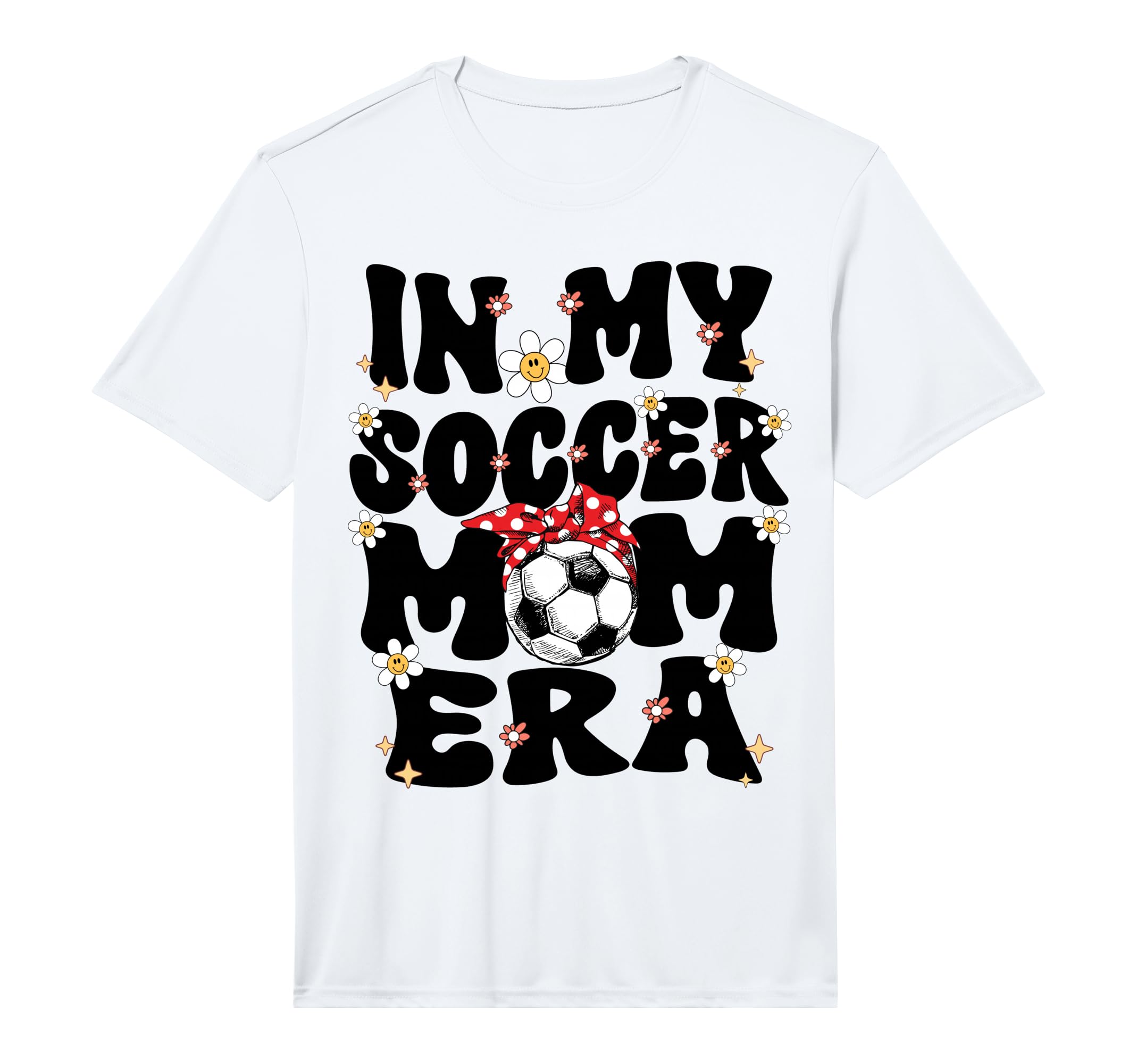 My Soccer Mom Era Groovy Soccer Mom T-Shirt - Streetwear Style for Adults