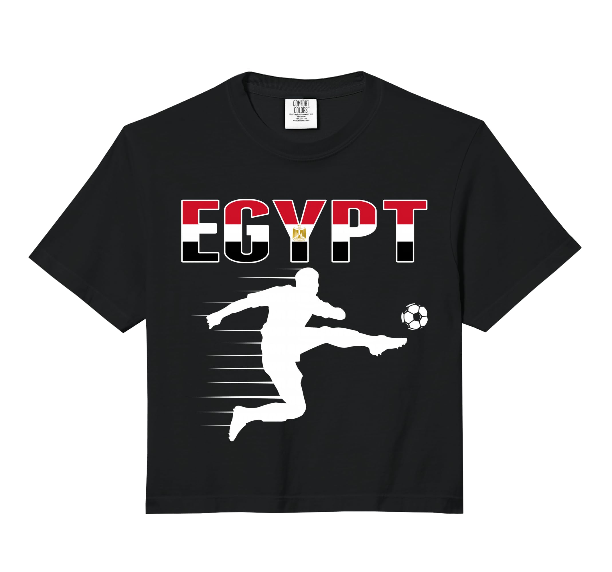 Egypt Soccer Lovers Jersey Support Sweatshirt - Trendy Graphic for Adults