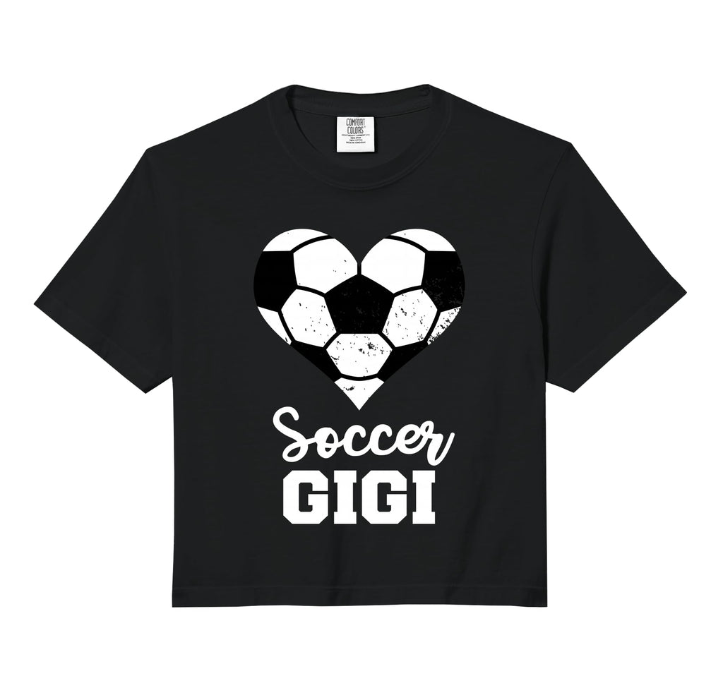 Soccer Gigi Funny Sport Player Sweatshirt - Minimalist Print Unisex