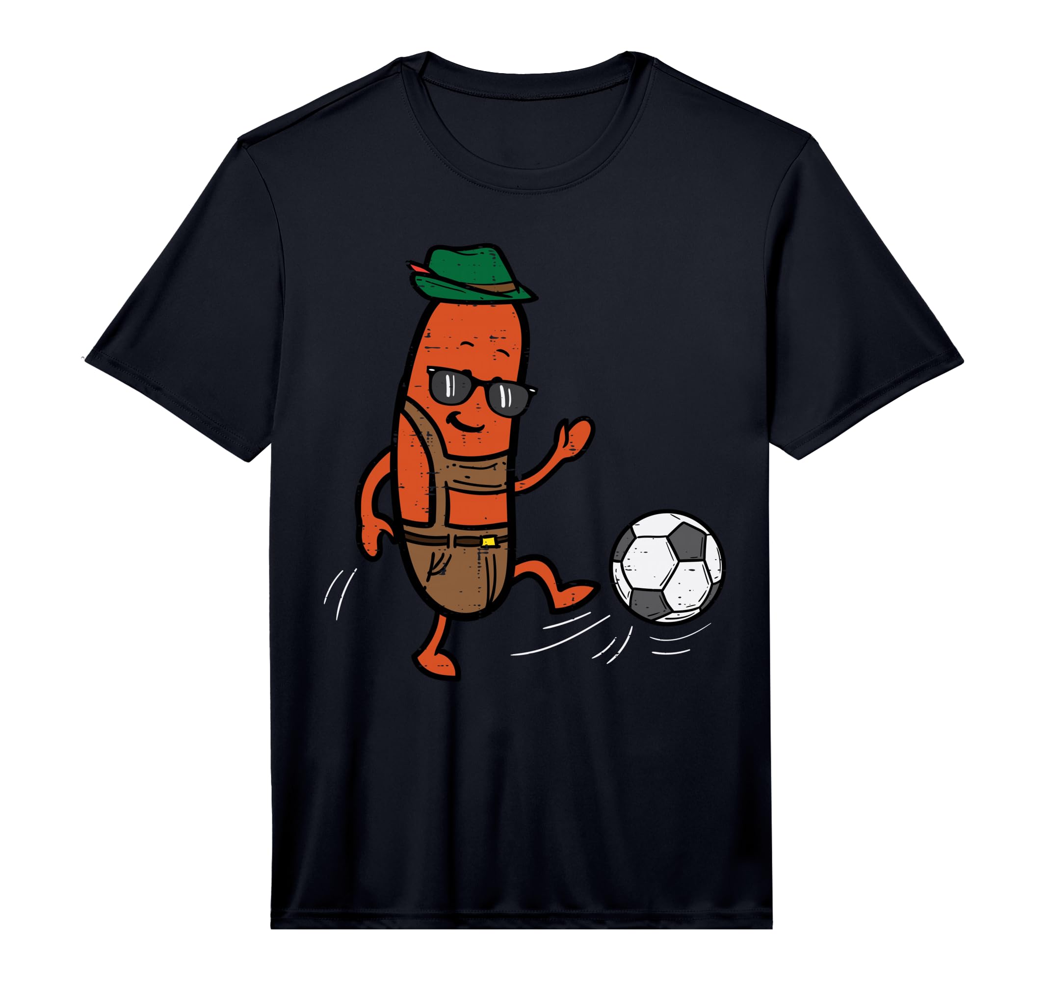 Sausage Soccer Bavarian T-Shirt - Casual Everyday Wear Men Women