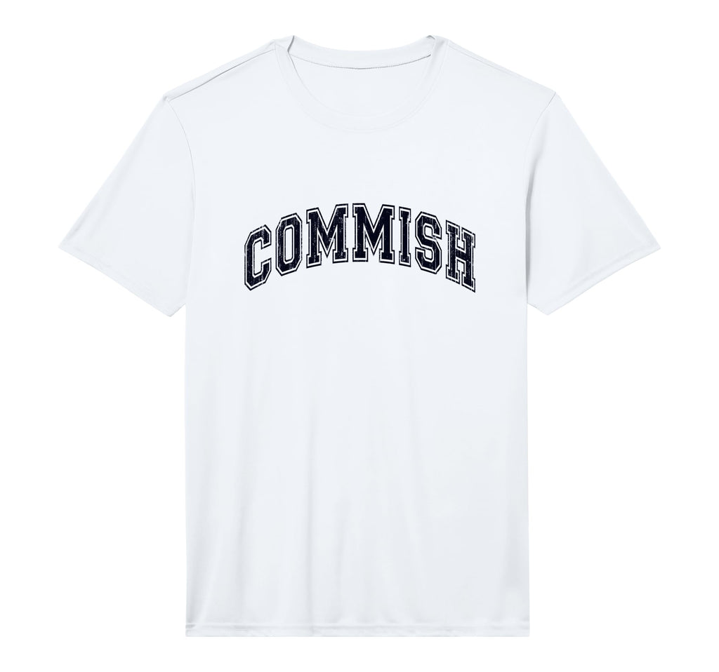 Mens Draft Day Commish University T-Shirt - Streetwear Style for Adults