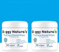 TRUCLENS | Dental Wipes for Dogs and Cats 100ct Wipes (2 Pack)