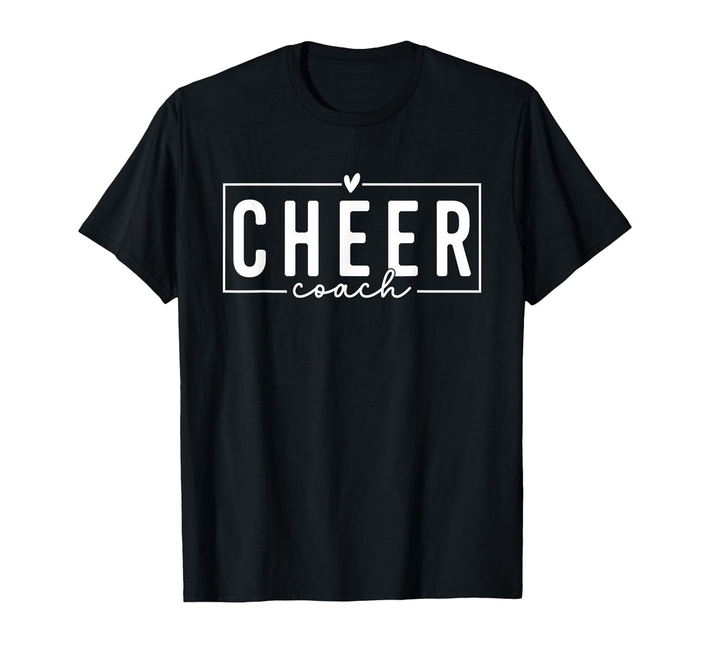 Cheer Coach Funny Cheer Coach Coaching T-Shirt - Novelty Apparel for Adults