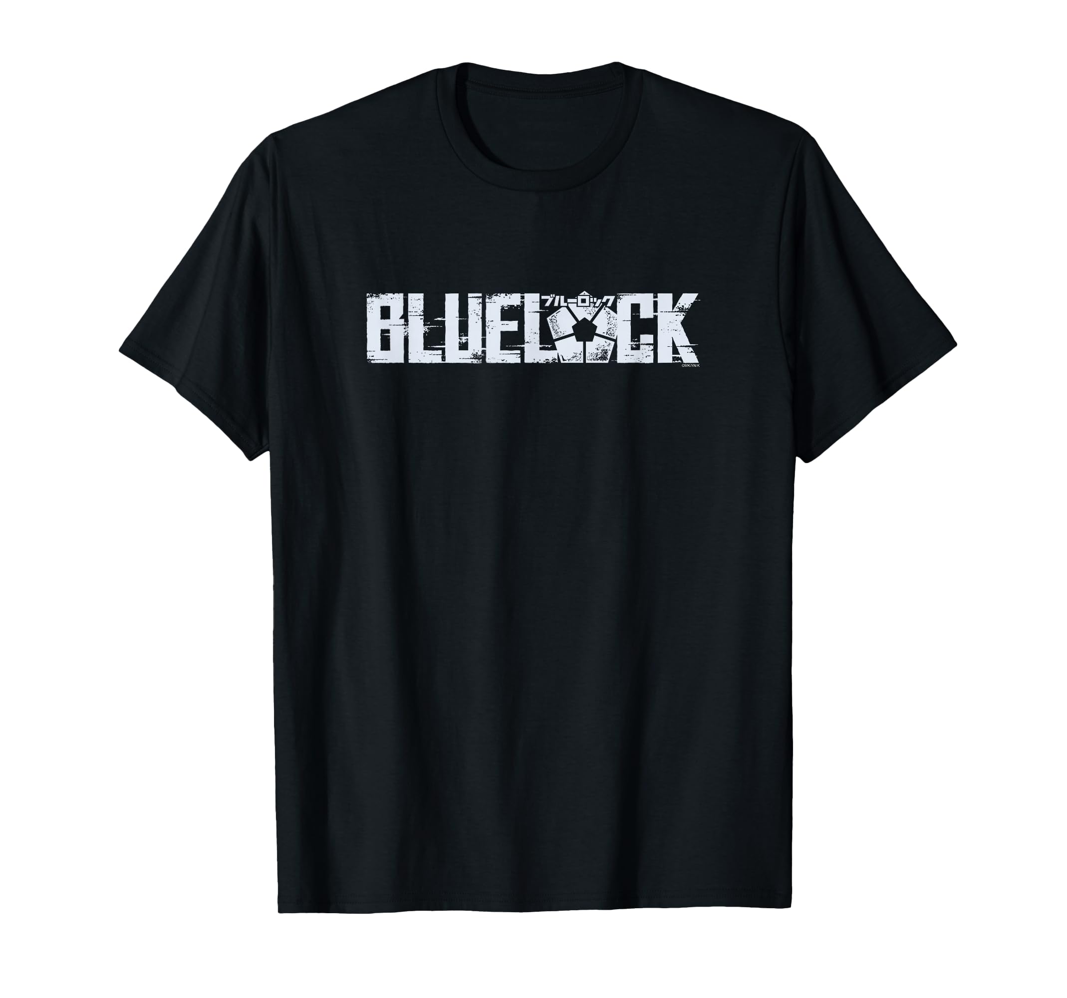 Blue Lock Epic Bold Distressed Glitch T-Shirt - Novelty Apparel Men Women