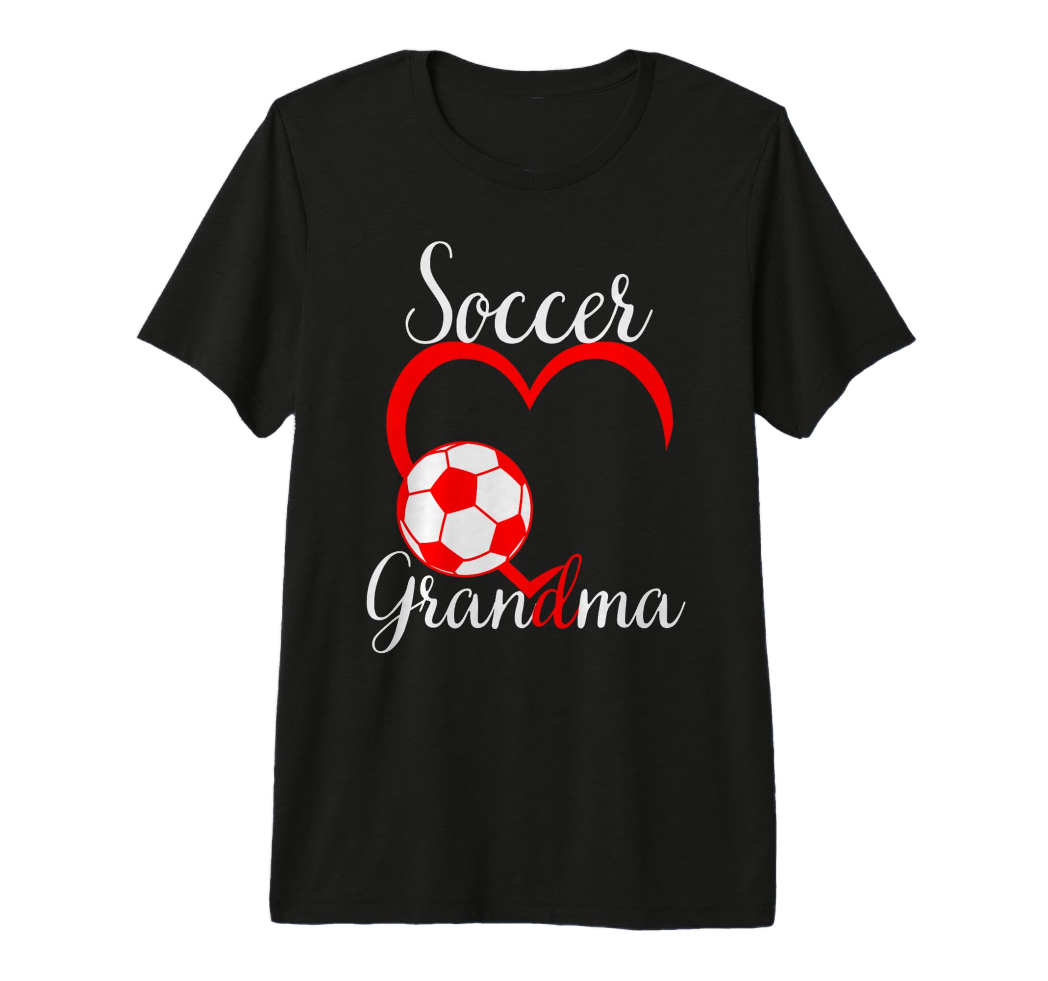 Funny Grandma Proud Soccer Lover Nana T-Shirt - Unique Graphic for Adults