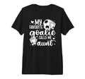 Proud Soccer Goalie Aunt Soccer Keeper T-Shirt - Novelty Apparel Unisex