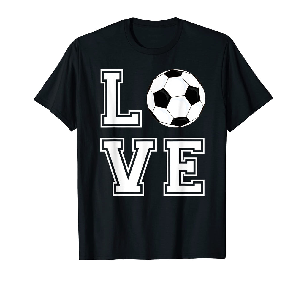 Love Soccer Playing Soccer Lover T-Shirt - Casual Everyday Wear for Adults