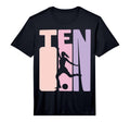 10 Years Soccer Gift 10Th Birthday T-Shirt - Custom Art Print for Adults