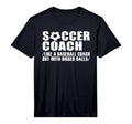 Mens Soccer Coach Like Baseball T-Shirt - Casual Everyday Wear Unisex