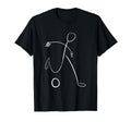 Soccer Player Minimalist Sport Soccer T-Shirt - Custom Art Print Unisex
