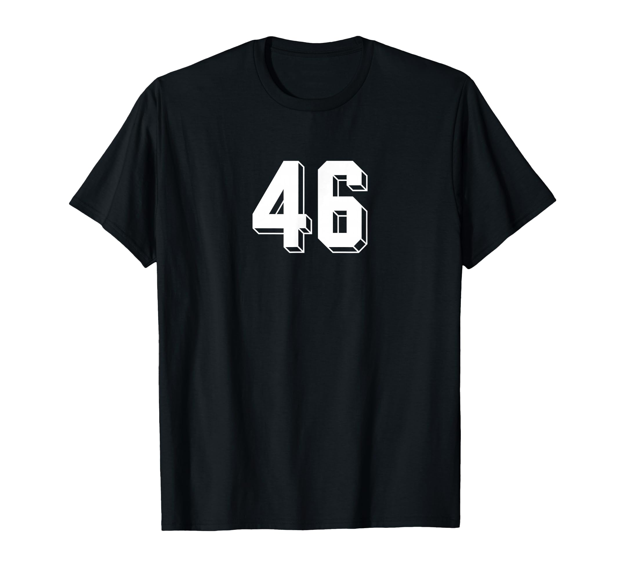 Number 46 80S 90S Soccer Team Jersey T-Shirt - Streetwear Style for Adults