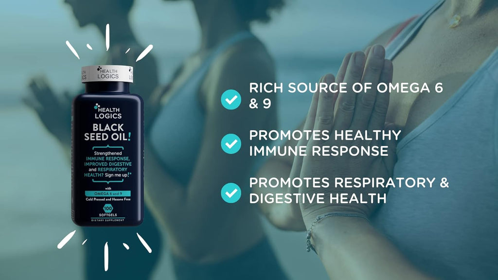Health Logics  Black Cumin Seed Oil - 100 Softgels