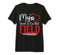 My Heart Is That Field Tri Blend T-Shirt - Novelty Apparel Unisex