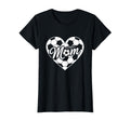 Game Day Team Sports Heart Mothers Day T-Shirt - Unique Graphic Men Women