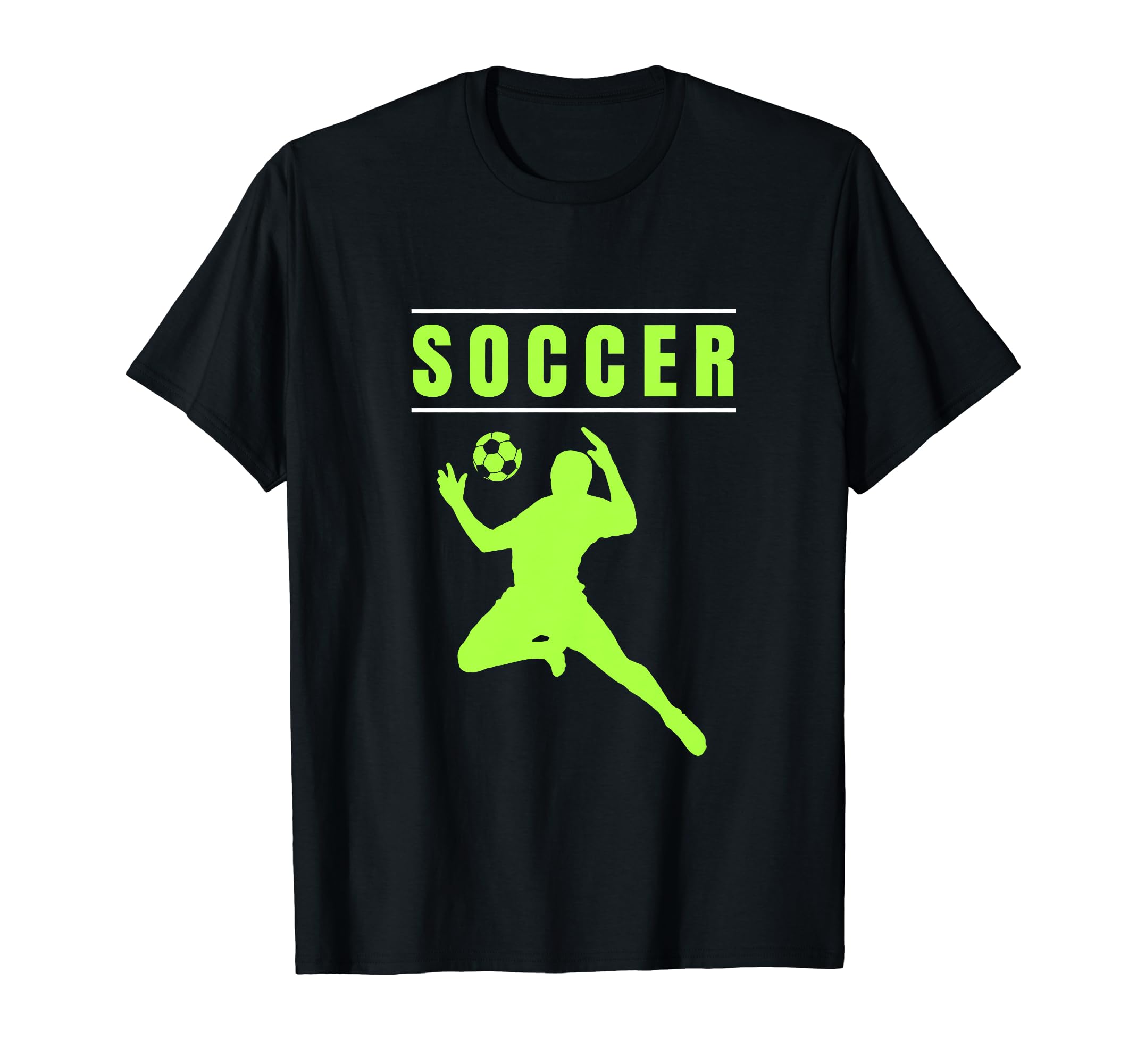 Soccer Player Sports Soccer T-Shirt - Novelty Apparel for Adults