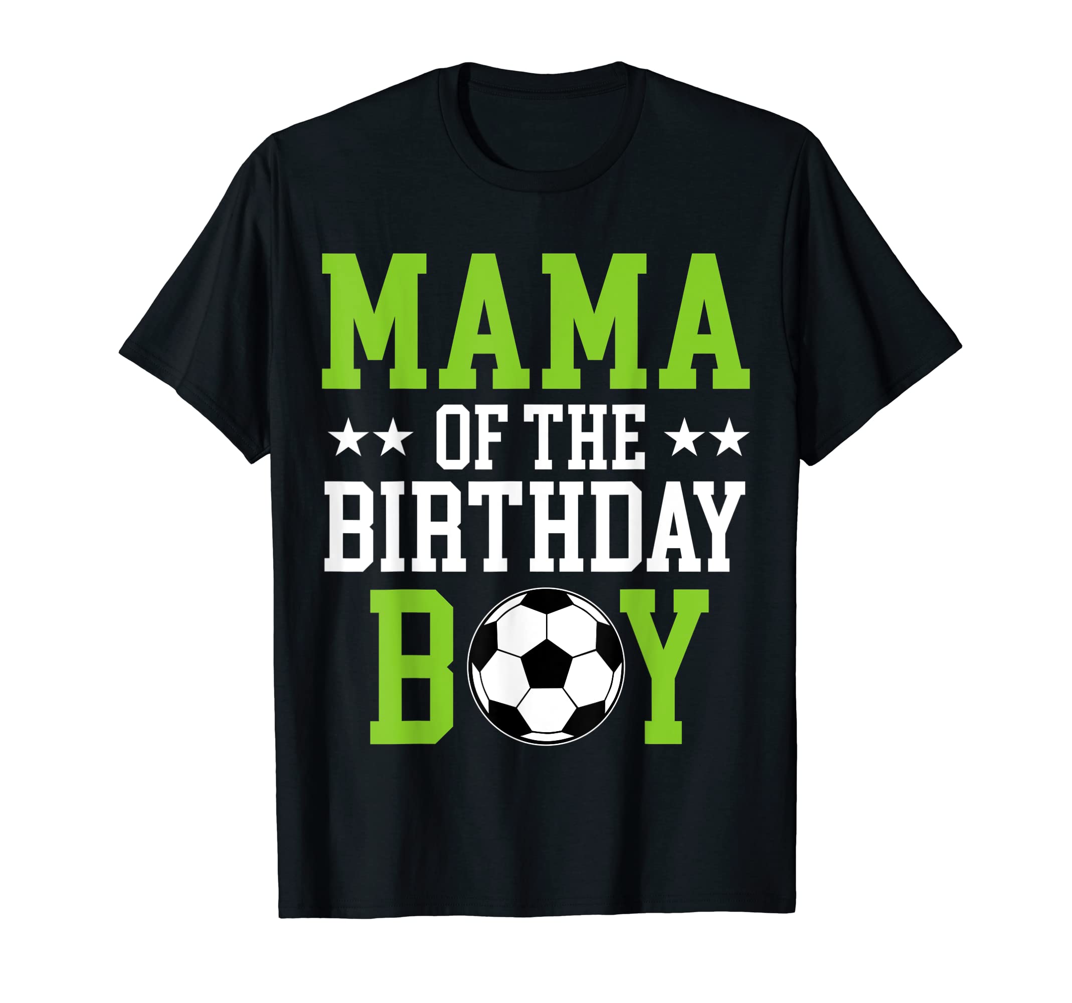 Mama Birthday Soccer Player T-Shirt - Aesthetic Graphic for Adults