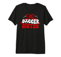 Soccer Sister Coquette Soccer Players T-Shirt - Aesthetic Graphic Unisex