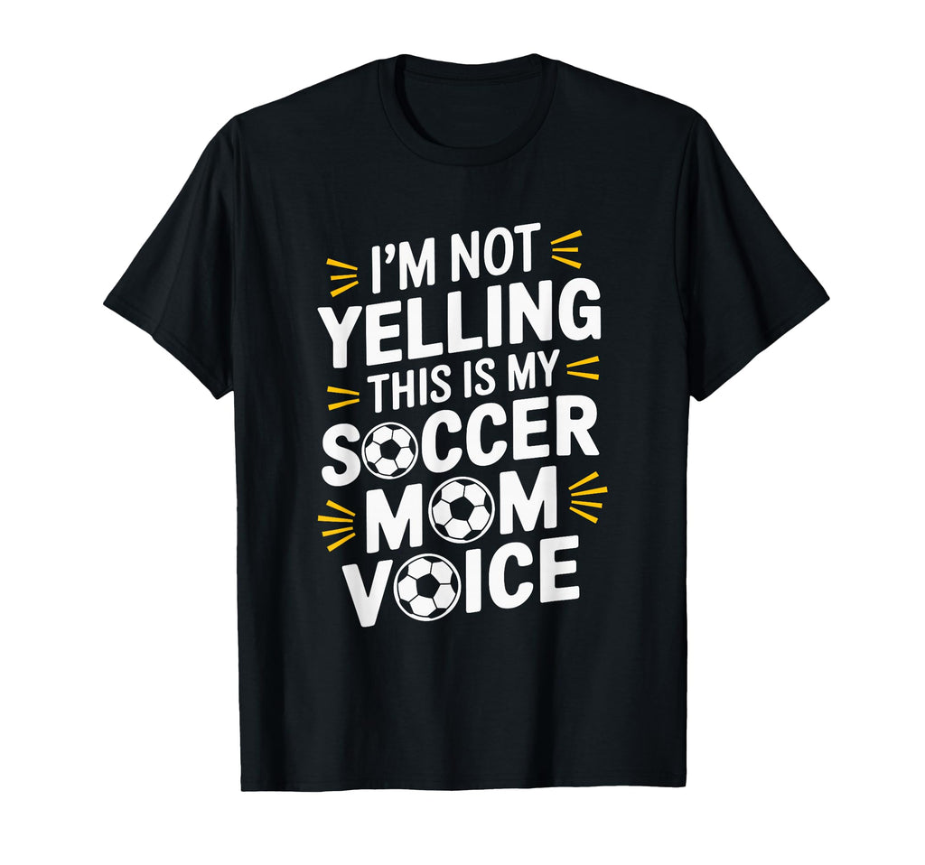 This Is My Soccer Mom Voice T-Shirt - Aesthetic Graphic Men Women