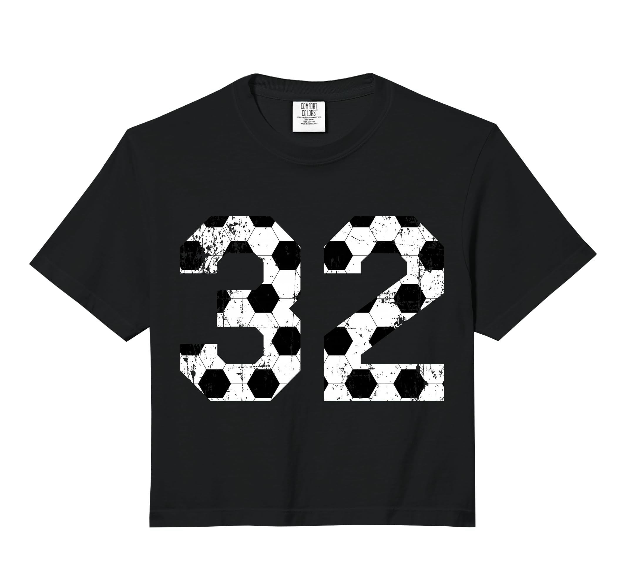 Soccer 32 Jersey Number Comfort Sweatshirt - Aesthetic Graphic Unisex