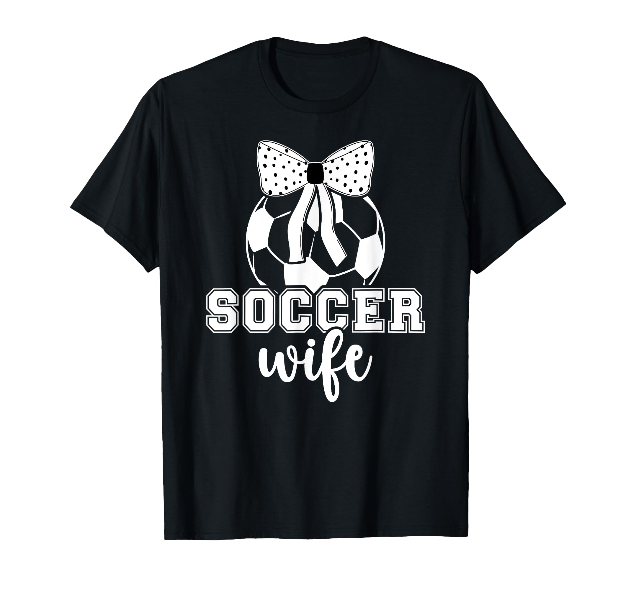 Soccer Wife Soccer Player Coquette T-Shirt - Trendy Graphic Men Women