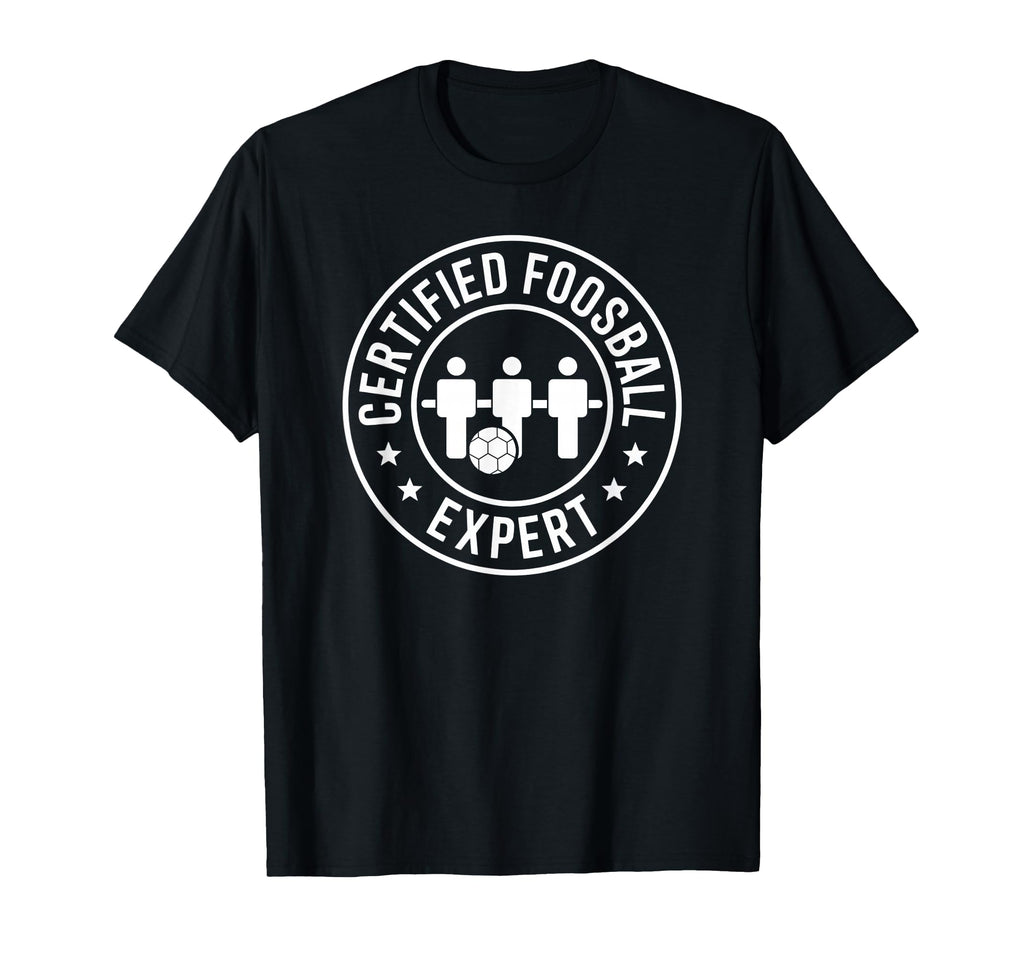 Foosball Expert Player Table T-Shirt - Casual Everyday Wear for Adults