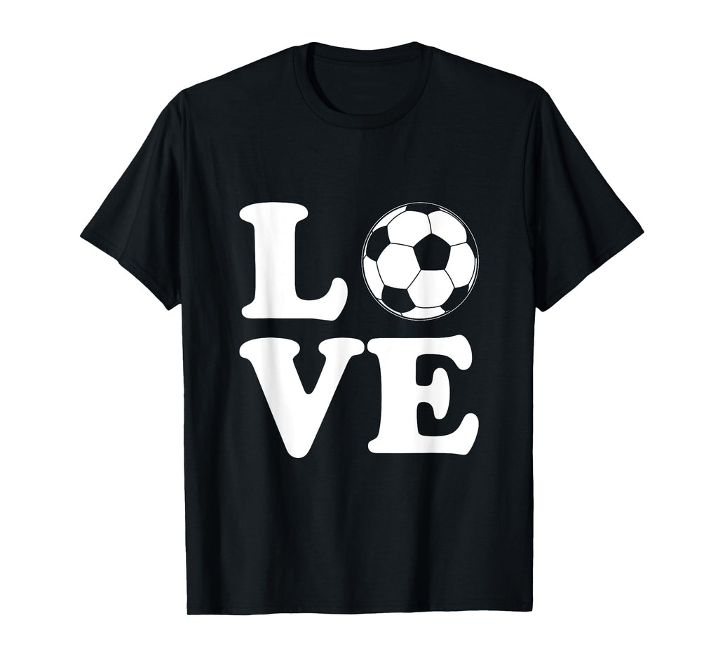 Love Soccer I Love Soccer Sport Player T-Shirt - Unique Graphic Men Women