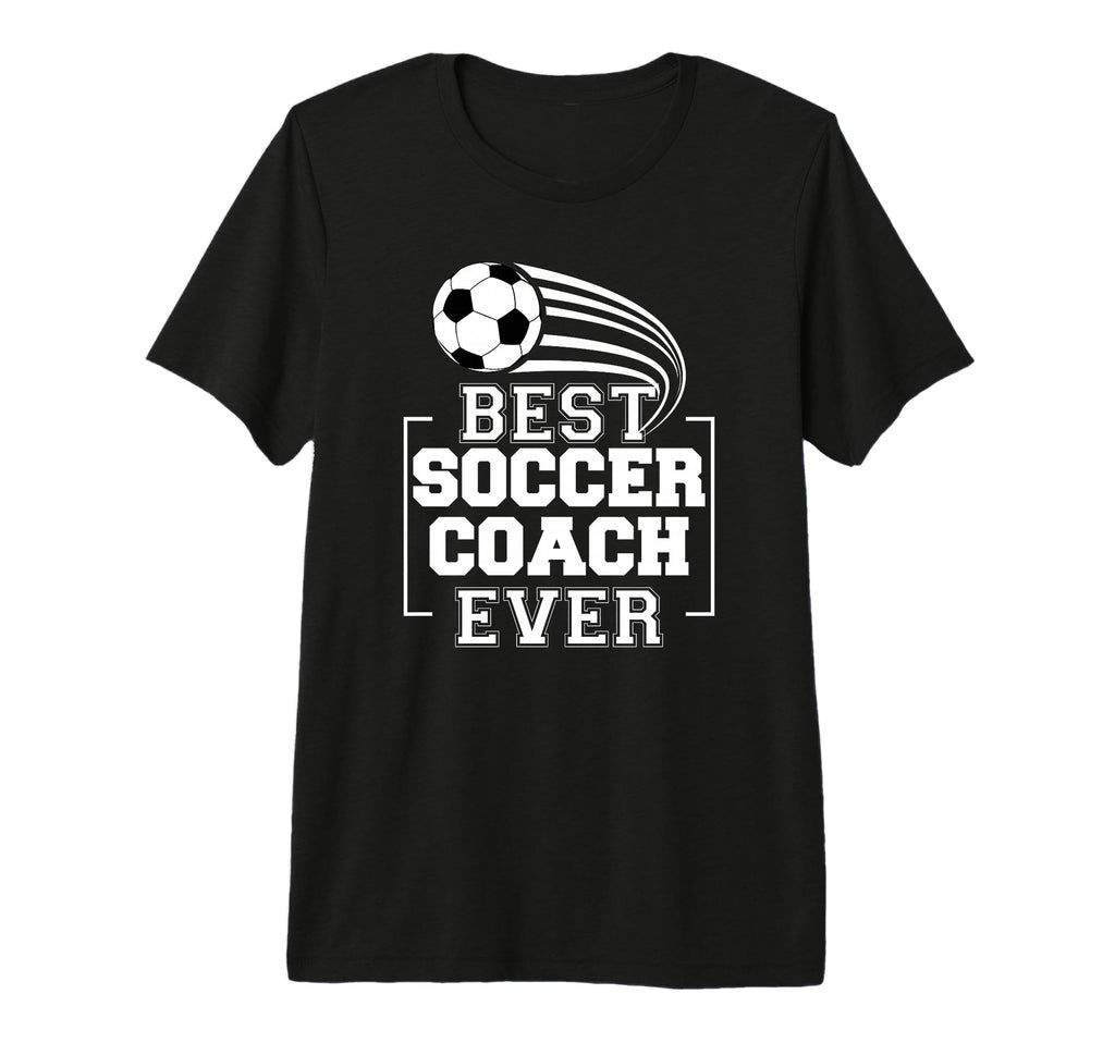 Thank You Gift Soccer Coach Best Coach T-Shirt - Custom Art Print Unisex
