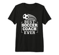 Thank You Gift Soccer Coach Best Coach T-Shirt - Custom Art Print Unisex