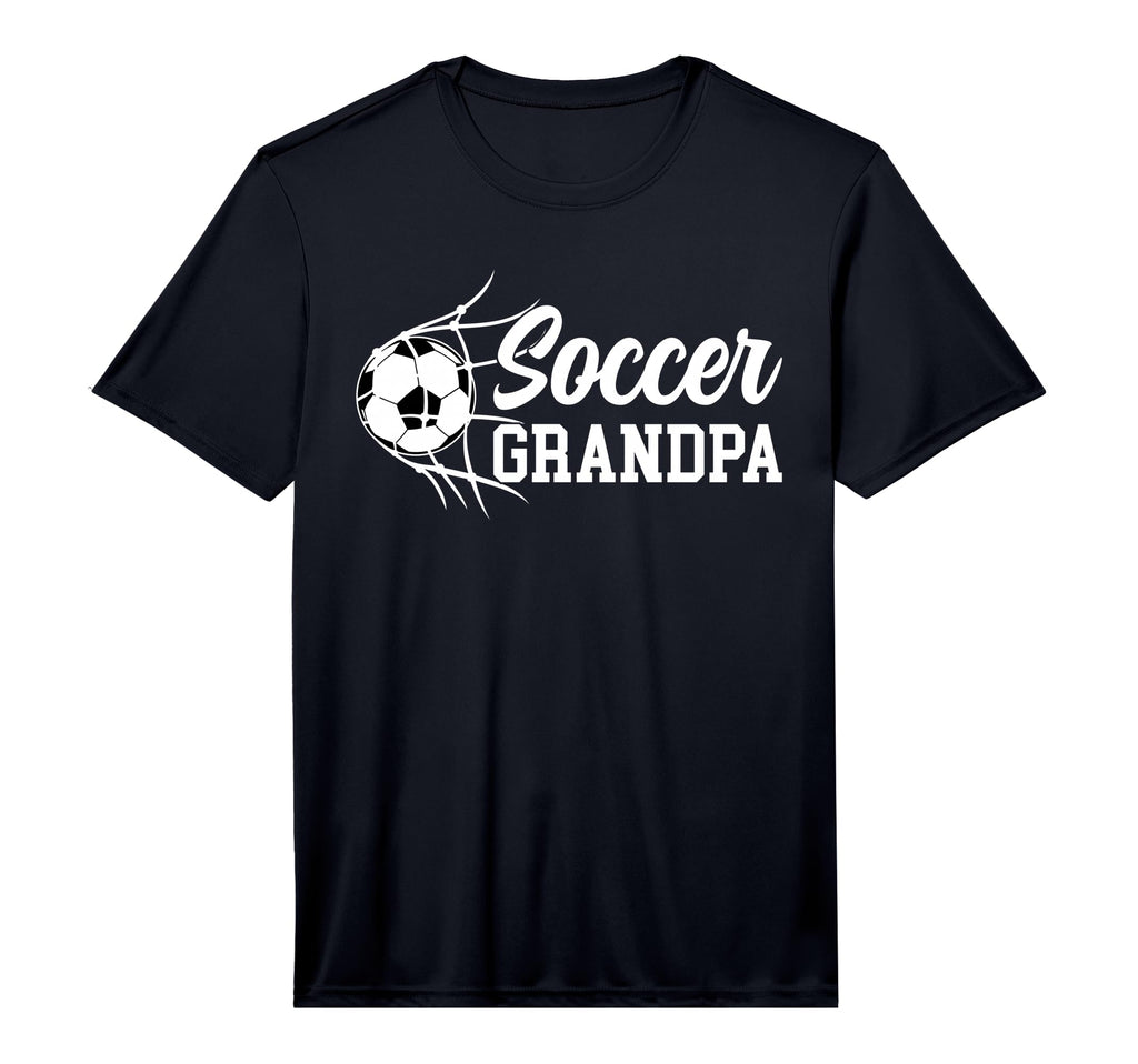 Mens Soccer Grandpa Soccer Player T-Shirt - Casual Everyday Wear Men Women