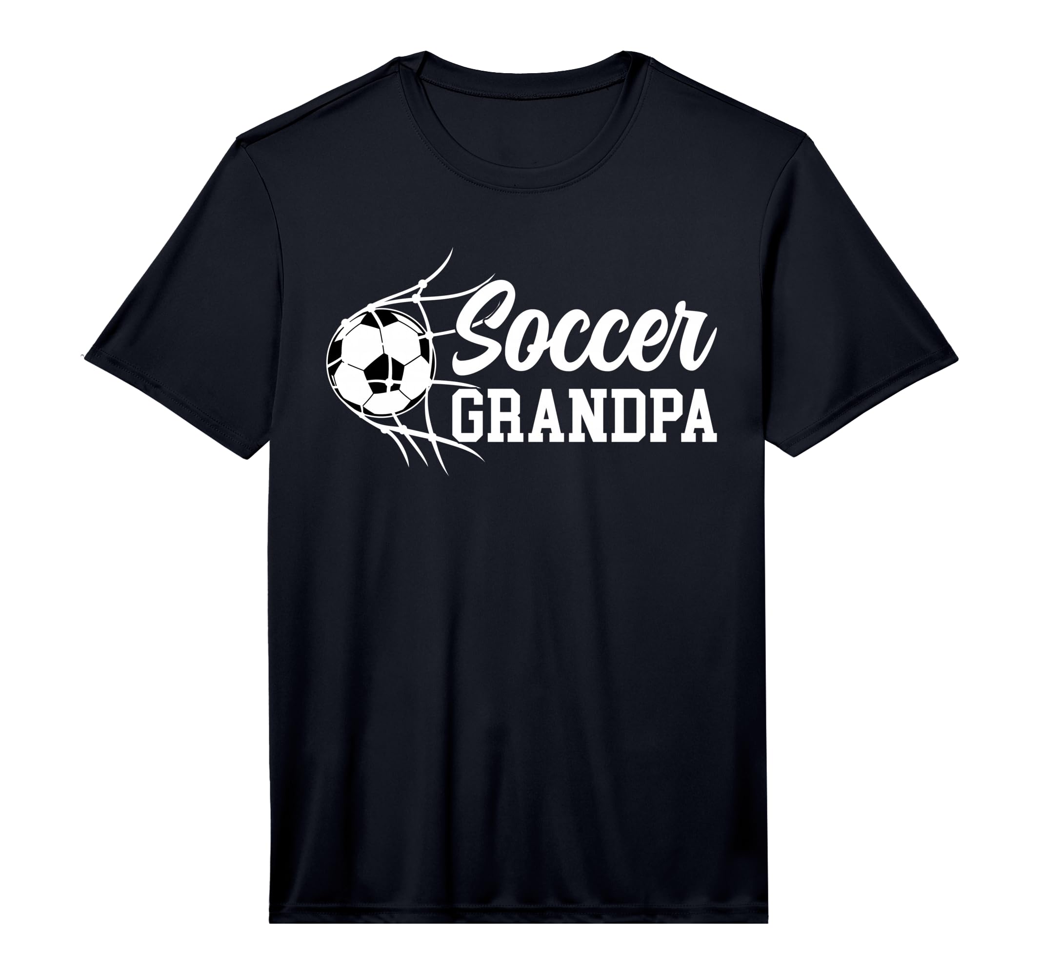 Mens Soccer Grandpa Soccer Player T-Shirt - Casual Everyday Wear Men Women