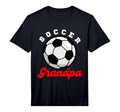 Funny Grandpa Proud Soccer Lover Papa T-Shirt - Novelty Apparel Unisex